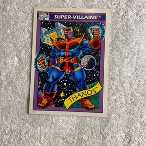 Thanos marvel card